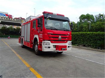 豪沃單橋搶險(xiǎn)救援消防車(chē)